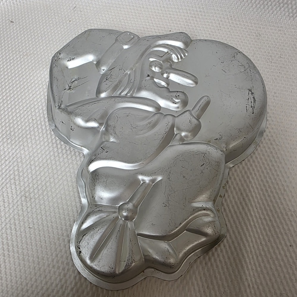 Witch Cake Pan Vintage 1981 Wilton #502-3398 Halloween Birthday Party Hat